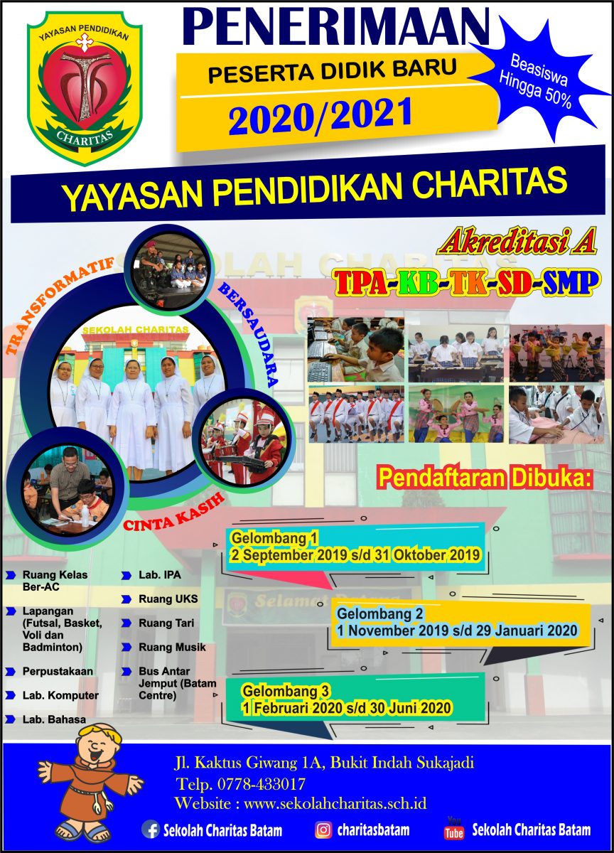 Brosur Dan Poster Sekolah Charitas 2